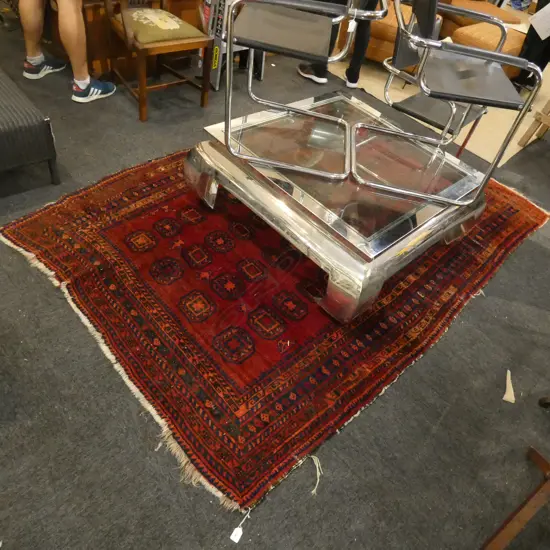 HAND KNOTTED ALL WOOL RUG 2600x1700mm