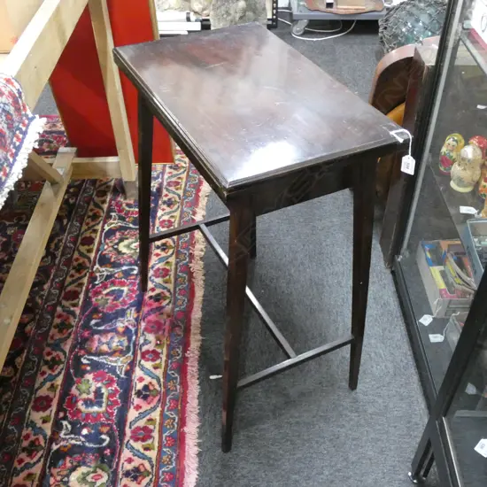 WOODEN SIDE TABLE H.745mm