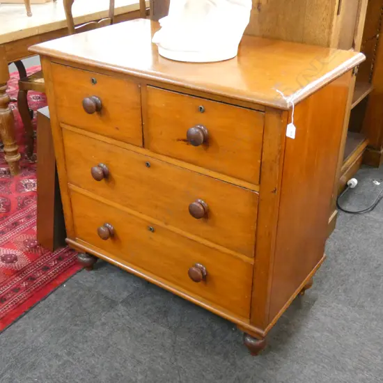 COLONIAL KAURI CHEST OF DRAWERS...