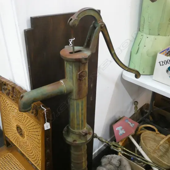CAST IRON ANTIQUE WATER PUMP H. 1310MM
