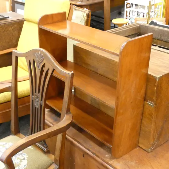 VICTORIAN 3 TIER WALL SHELF W.610mm