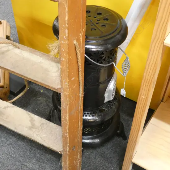 VINTAGE PARAFFIN HEATER H.615mm