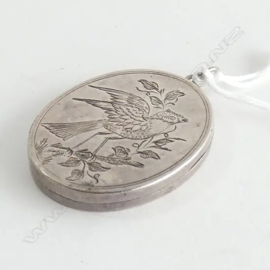 ANTIQUE SILVER LOCKET