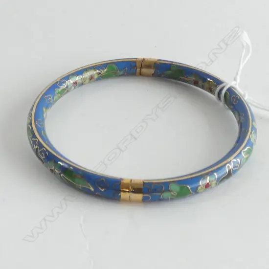 ORIENTAL CLOISONNE BANGLE