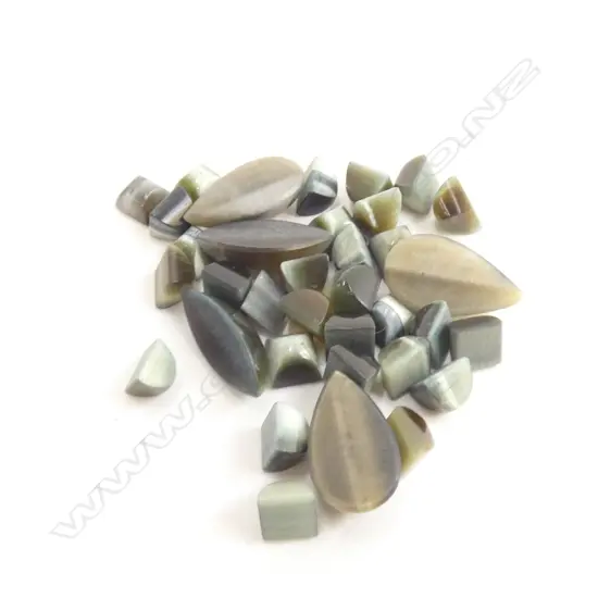 MIXED LOT REAL CAT'S EYE GEMSTONES 