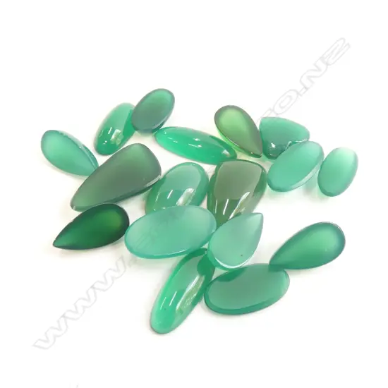 MIXED BAG GREEN AGATE