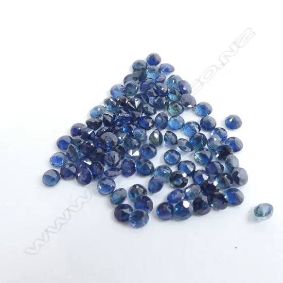 10CT ROUND SAPPHIRES