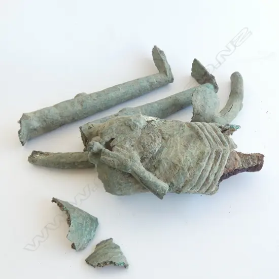 FRAGMENTS OF OLD ASIAN FIGURINE 