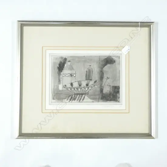 IAN HUMPHREYS A/P ETCHING1/1 'STILL LIFE' 1986