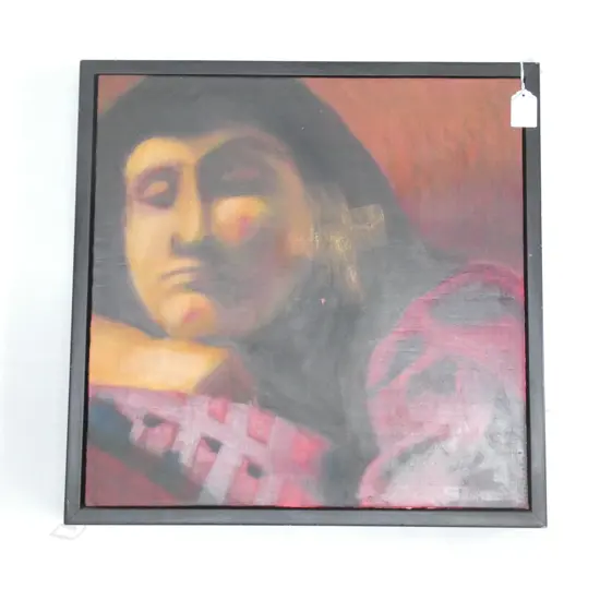 JANE GREY UNTITLED ACRYLIC 2002 400x400mm