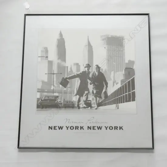 NORMAN PARKINSON 'NEW YORK NEW YORK' POSTER 420x470mm