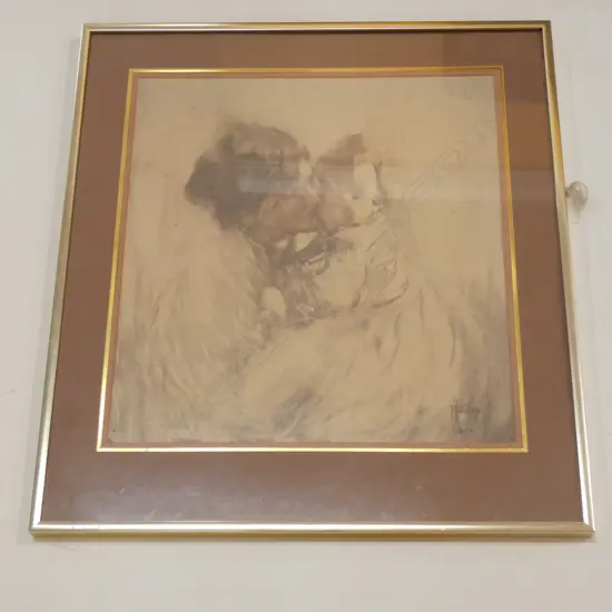 FRANCIS HODGKINS PRINT 425x395mm