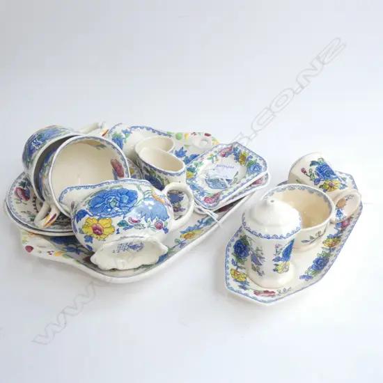 MASON IRONSTONE 10PCS REGENCY PAT CHINA