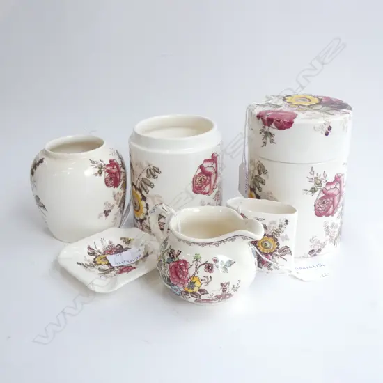 MASON IRONSTONE 6PCS SUNFLOWER PAT