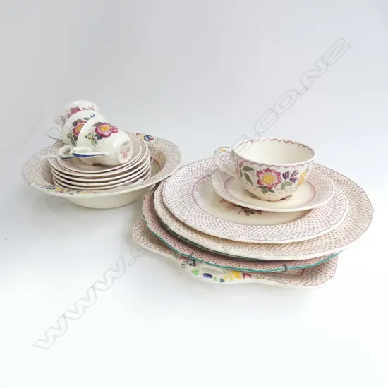 MASON IRONSTONE 15PC PART SERVICE DANSLEY PAT