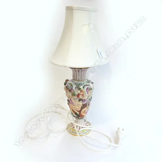 CAPODIMONTE LAMP H.450mm