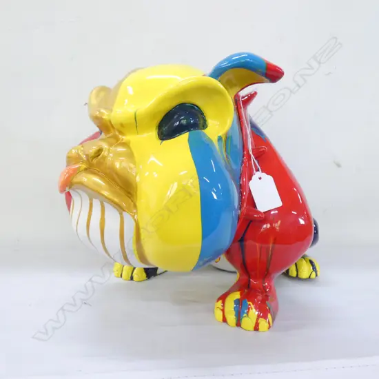CERAMIC BULLDOG H.250mm