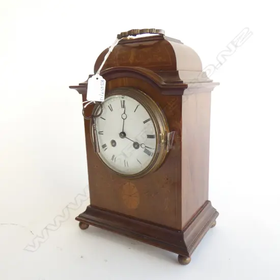 OLD FRENCH INLAID CLOCK H.300mm WORKING