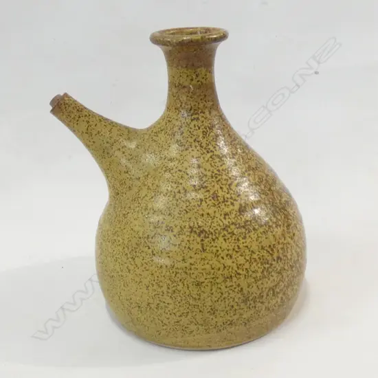 NICOLE KOLIG POTTERY VESSEL WITH SPOUT H200MM POTTERS STAMP