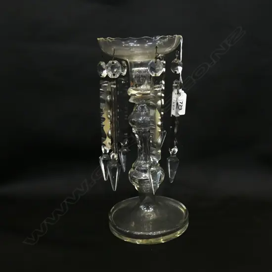 GLASS LUSTRE H.270MM a/f