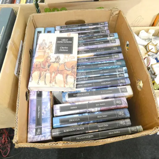BOX LOT WORDSWOTH ENGLISH LIT. CLASSICS