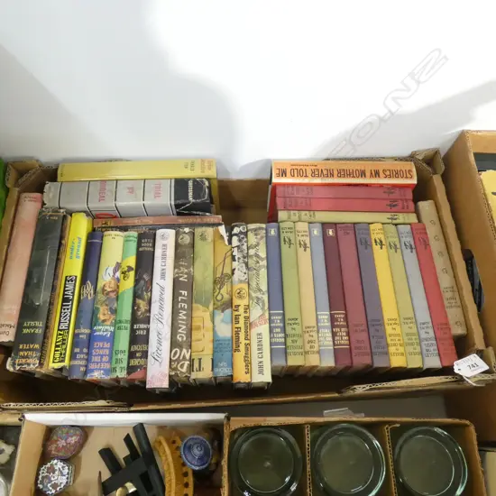 BOX LOT BIGGLES, ETC