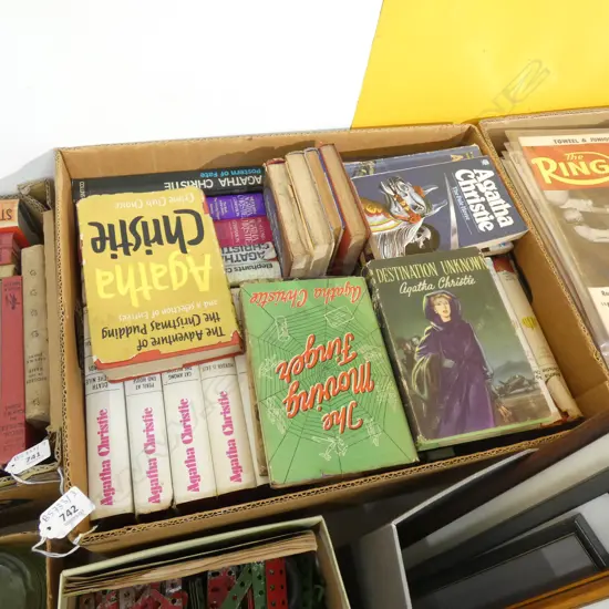 BOX LOT AGATHA CHRISTIE BOOKS
