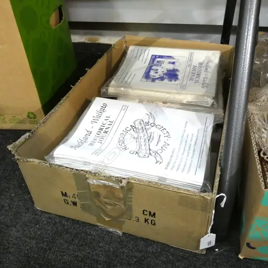 BOX LOT AUCKLAND - WAIKATO HISTORICAL JOURNALS FULL SET 1960s ONWARDS