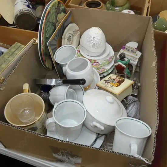 BOX LOT ASST. CHINA ETC