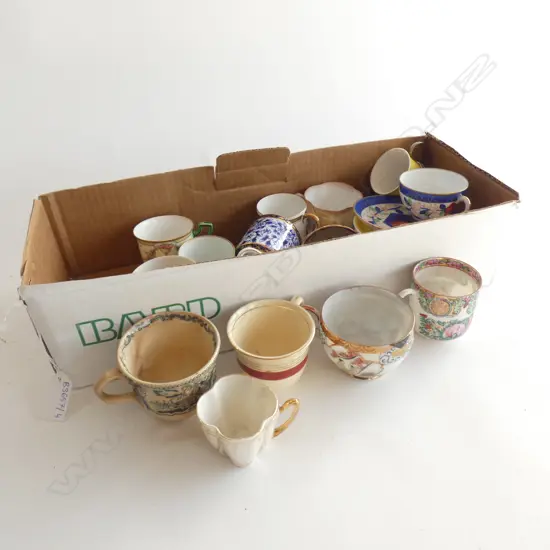 BOX LOT ASST. COFFEE CANS