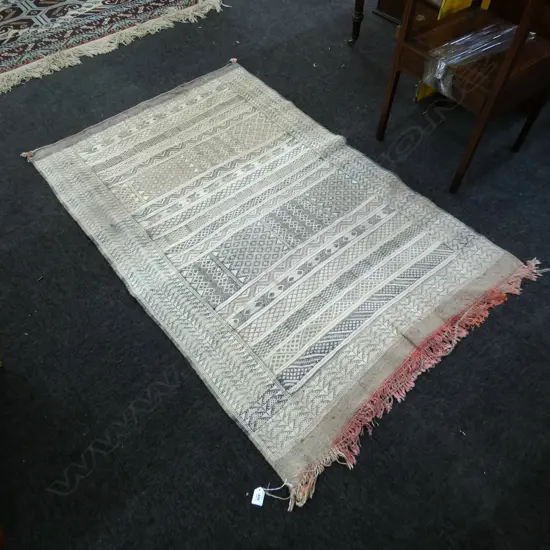 OLD FADED DARK BLUE TONE APPROX 1010 X 1500MM