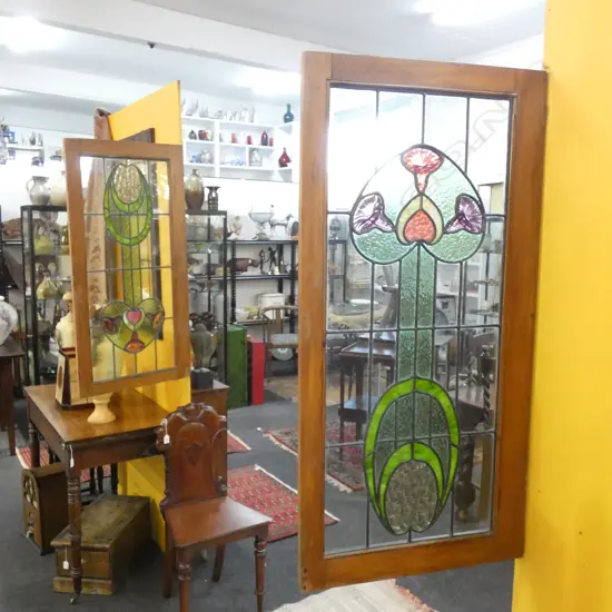 PR LEAD LIGHT DOORS w. TULIP DESIGN 1000x490mm