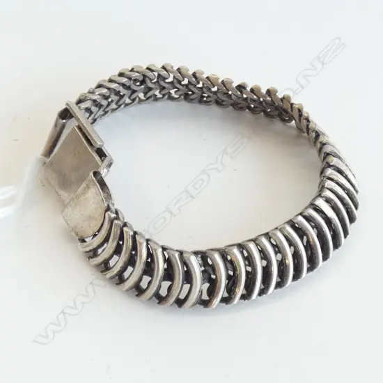 925 STG SILVER BRACELET 34 GRAMS