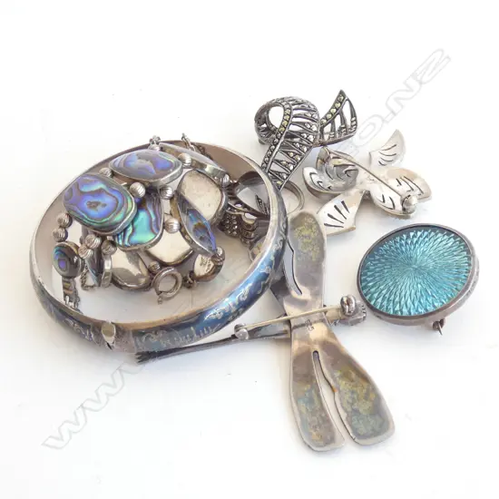 73 GRAMS ASST. SILVER JEWELLERY