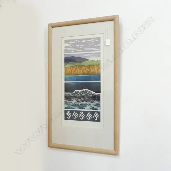 (17958) CYNTHIA TAYLOR COLOURED ETCHING 'IMAGES..