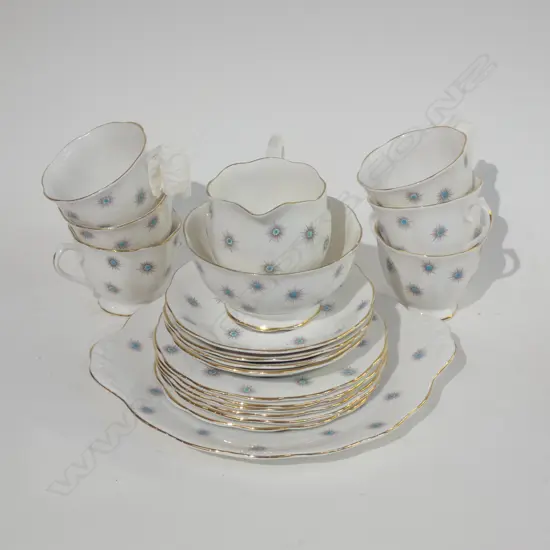 ROYAL ALBERT 'STAR OF EVE' TEA SERVICE