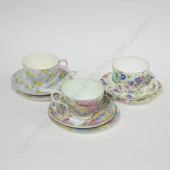 THREE ASST SHELLEY AF TRIOS