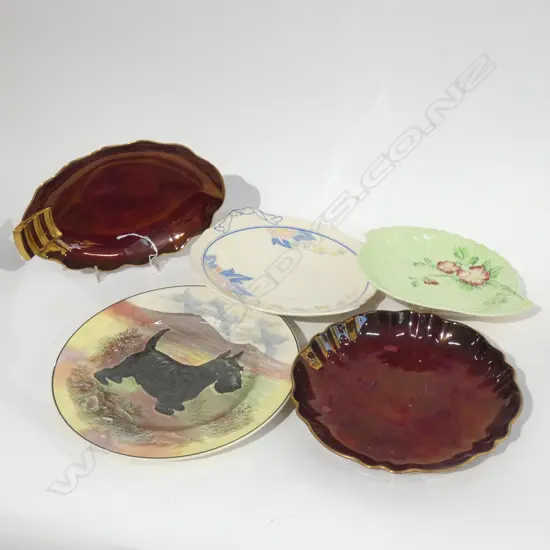 STACK OF ROYAL DOUTON & CARLTONWARE PLATES 