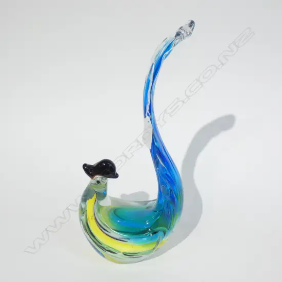 MURANO GLASS ROOSTER H 315 MM