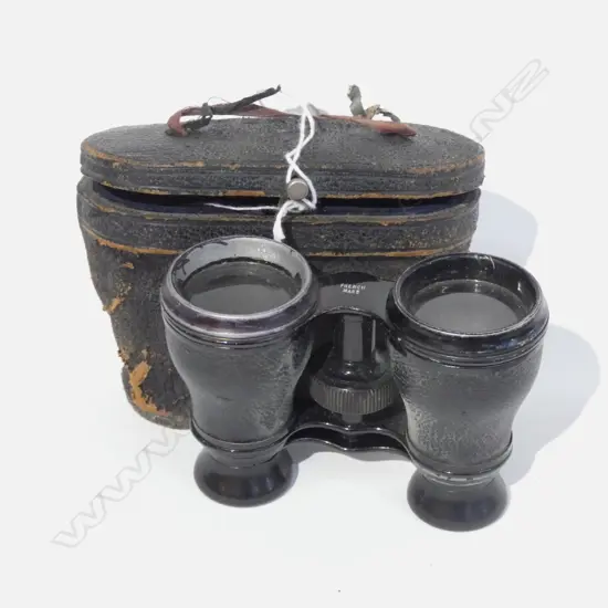 PR OF FRENCH OPERA GLASSES CASE A/F