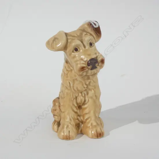 (17922) SYLVAC SMALL DOG ORNAMENT #1378. H.115mm.
