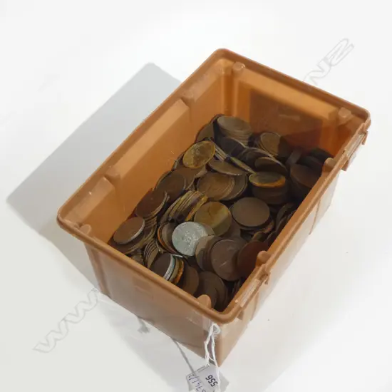 COINS; 5.7 KG 1960s PENNYS ETC