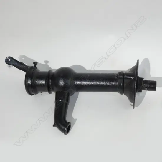 BLACK PAINTED VINTAGE CAST IRON WATER PUMP H.550mm