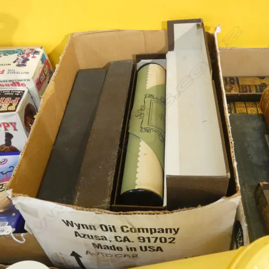 BOX LOT PIANO SCROLLS 