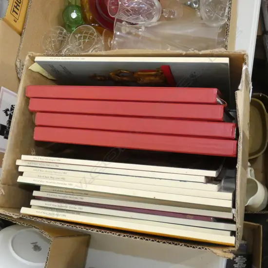 BOX 'ARTS OF ASIA' MAGAZINES 1975-80 BOUND