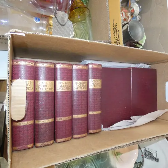 BOX LOT BLACKIES MODERN CYCLOPEDIA