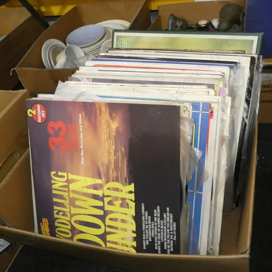 BOX LOT RECORDS
