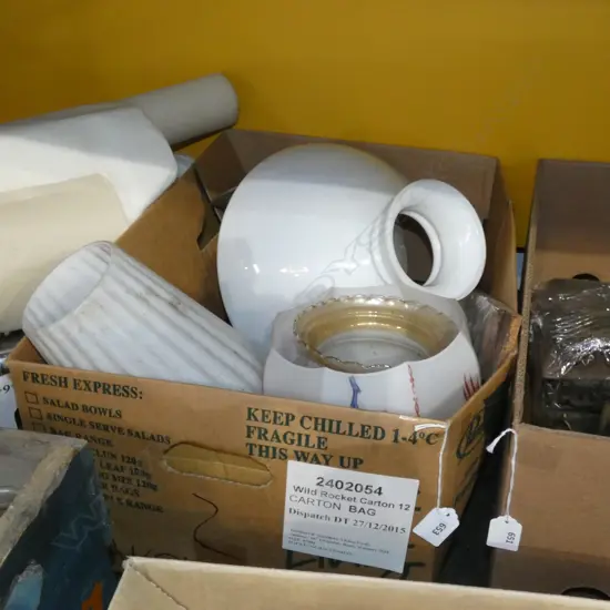 BOX VINTAGE LIGHT SHADES