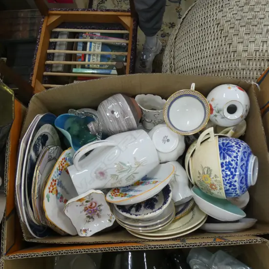 BOX LOT ASST. CHINA ETC