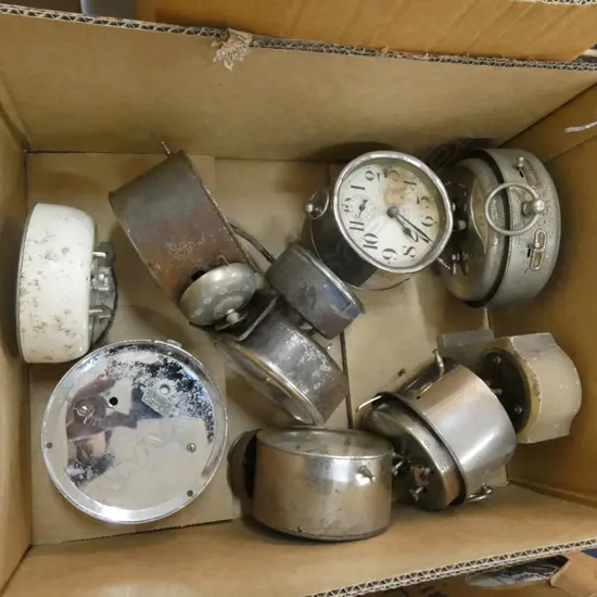 BOX ALARM CLOCKS 